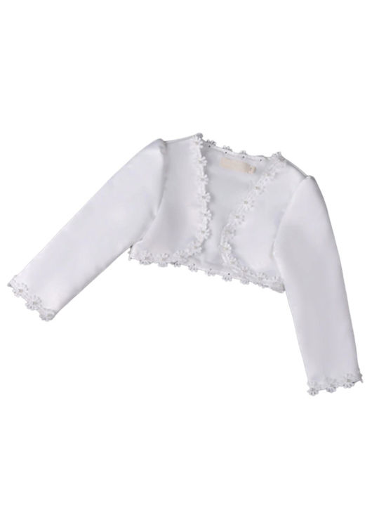 TakTakBaby Kids Bolero White