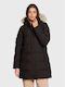 Blossom Short Jachetă de femei Puffer Black