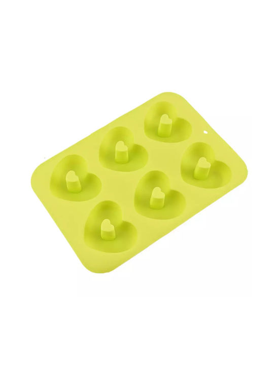 Non-stick Silicone Cupcakes & Muffins 6 Cups Baking Pan