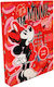 Minnie Mouse Ντοσιέ για Χαρτί A4 Κόκκινο