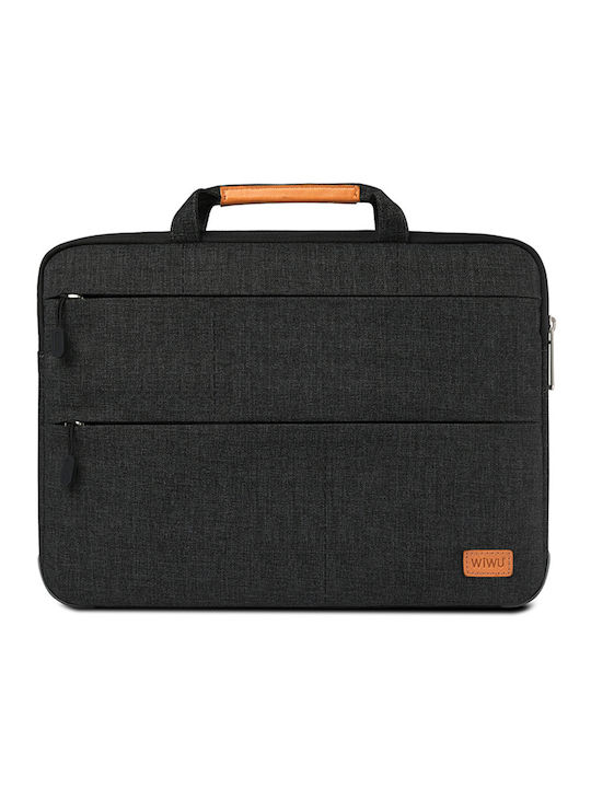 Wiwu Τσάντα Ώμου / Χειρός για Laptop 15.4" σε Μαύρο χρώμα 45338