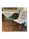 Liolios Home Tablecloth with Embroidery White 140x140cm