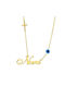 Goldsmith Necklace from Gold 14K with Name Option