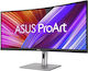 Asus ProArt Display PA34VC Ultrawide IPS HDR Gebogen Monitor 34.1" QHD 3440x1440 mit Reaktionszeit 5ms GTG