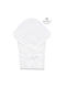 MimiNu Blanket Nursery Swaddling Blankets White White 75x75cm