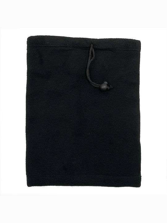 Ανδρικό Κασκόλ Λαιμού Fleece Μαύρο
