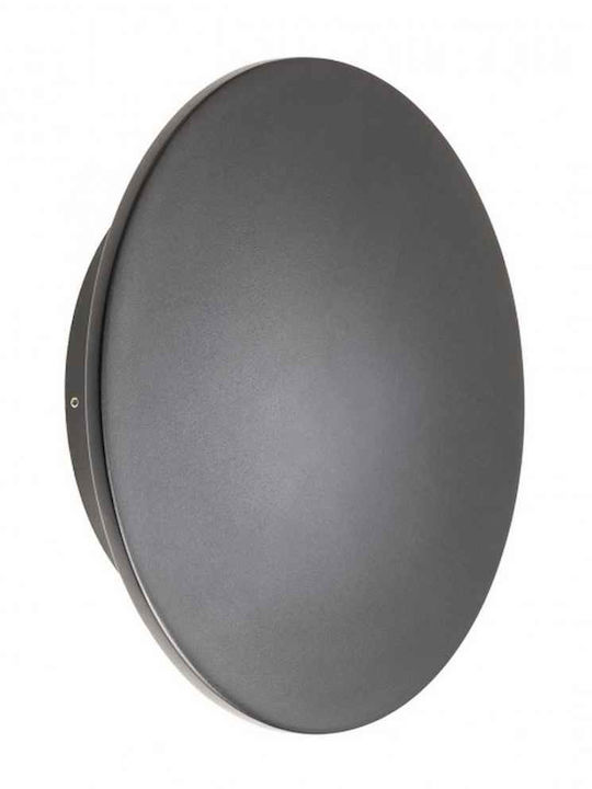 Redo Group Lumină de exterior montată pe perete LED IP54 24W cu Alb Cald Lumină