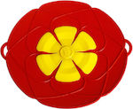 Silicone cap 14-20 cm red