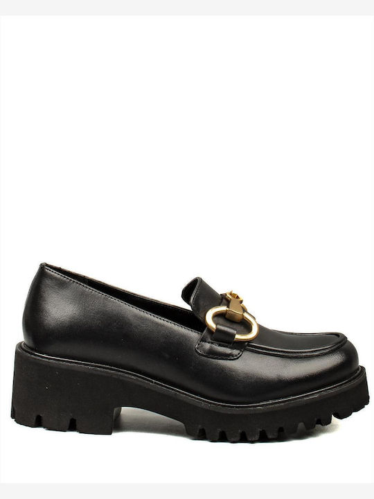 Adam's Shoes Дамски Loafers в Черен Цвят