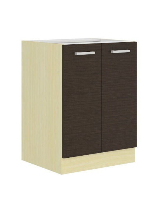 Armony Floor Cabinet Brown 60x52x82pcs