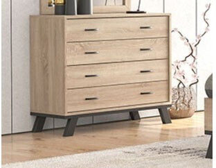Masută De Toaletă De Podea N6 Din Lemn Și Metal 93.5x44.5x88cm