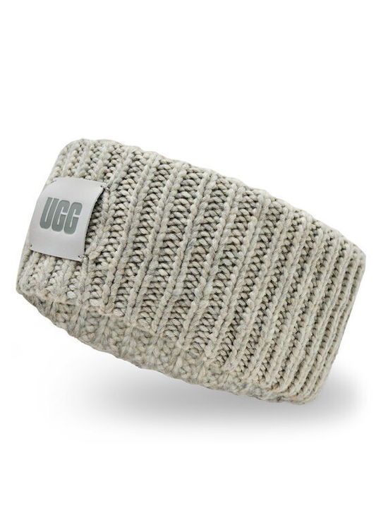 Ugg Australia Chunky Unisex Bandă pentru cap Tricotat în culoarea Gri