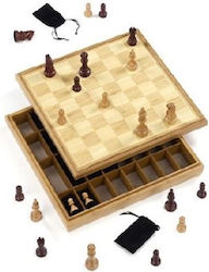 Dal Negro Chess Wood 45x45cm