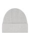 Beanie Unisex Σκούφος Πλεκτός σε Γκρι χρώμα