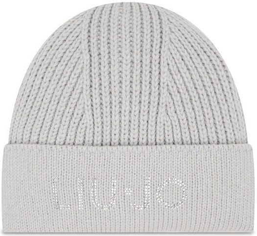 Beanie Unisex Σκούφος Πλεκτός σε Γκρι χρώμα