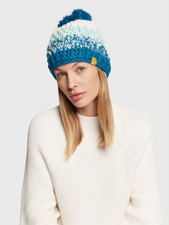 La Sportiva Knitted Fleece - Polar Beanie Cap Blue