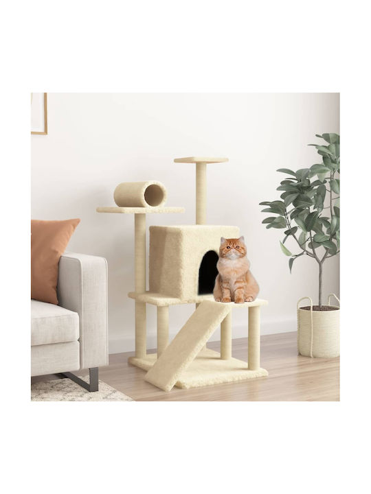 vidaXL Scrumieră Cat Trees Beige