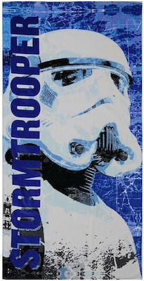 Aquablue Kids Beach Towel Light Blue Star Wars 140x70cm