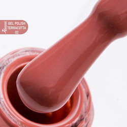 Alezori Gel-Nagellack Terracotta 02 15ml