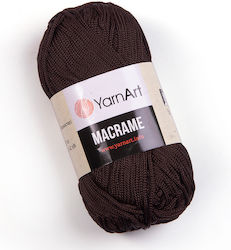 YarnArt Macrame Μακραμέ Μικροπολυεστέρας Καφέ 1...