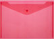 Economix File Folder with Button for A3 Sheets Red