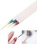 3 Set Nail Brushes Nail Art