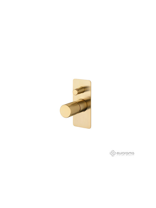 Eurorama Built-in Faucet Mixer for Shower 2 Exi...