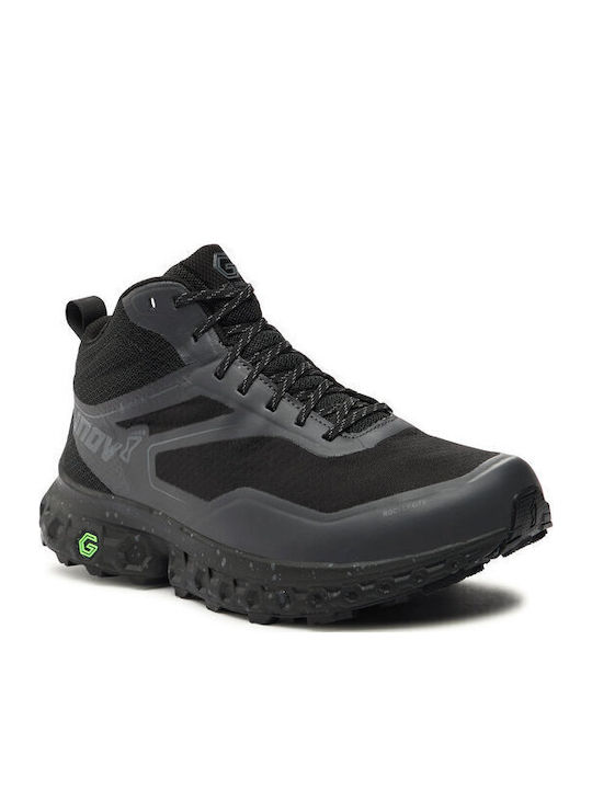 Inov-8 Rocfly G 390 Men's Hiking Boots Waterproof with Gore-Tex Membrane Black