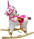 Martin Toys Jucărie cu leagăn Unicorn pentru 36++ luni cu muzică Alb