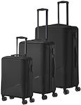Travelite Travel Suitcases Hard Charcoal with 4 Wheels