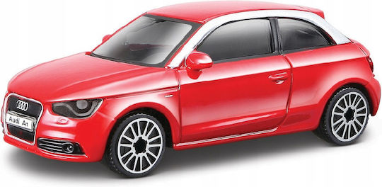 Bburago Mașinuță Audi A1 - Roșu 1:43 Pentru 3+ Ani