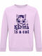 kirikoko Karma Is A Cat Taylor Swift Sweatshirt Rosa