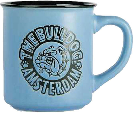 The Bulldog Amsterdam Becher Keramik Blau