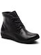 Josef Seibel Leather Women's Ankle Boots Black