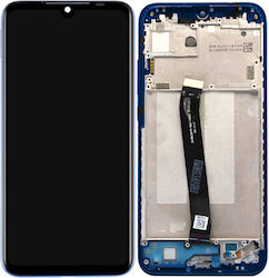 Service Pack Mobile Phone Screen Replacement with Frame and Touch Mechanism for Redmi 7 (Blue)