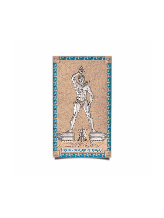 Slevori Colossus of Rhodes Painting on Canvas 7...