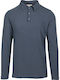 Polo Long Sleeve Blouse Blue