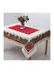 Dimeco Christmas Tablecloth Fabric L280xW160cm 1pcs