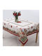 Dimeco Christmas Tablecloth Fabric L280xW160cm 1pcs