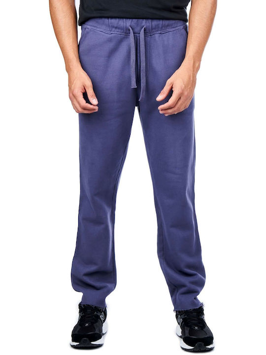 Dirty Laundry Men's Sweatpants with Rubber Purple