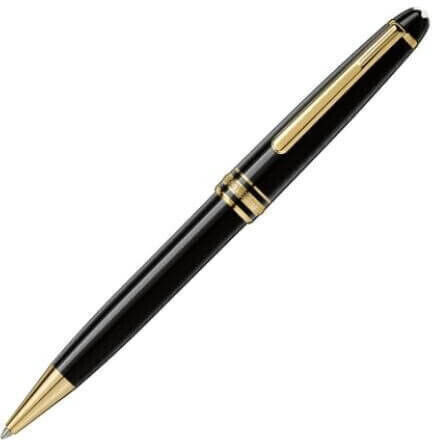 Mont Blanc Meisterstuck Pen Ballpoint Black