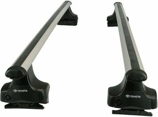 Toyota 2015-2022 (with Roof Rack Legs and Lock) Silver
