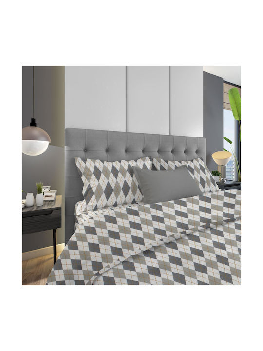 Dimcol Diamond Pillowcase with Envelope Cover 3...