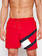 Men's Swimwear Shorts Red