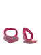Ro-Ro Accessories Herz Kinder Haargummis Fuchsie Set 2 Stück