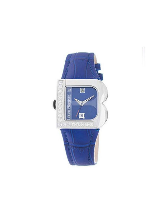 Laura Biagiotti Watch with Blue Leather Strap