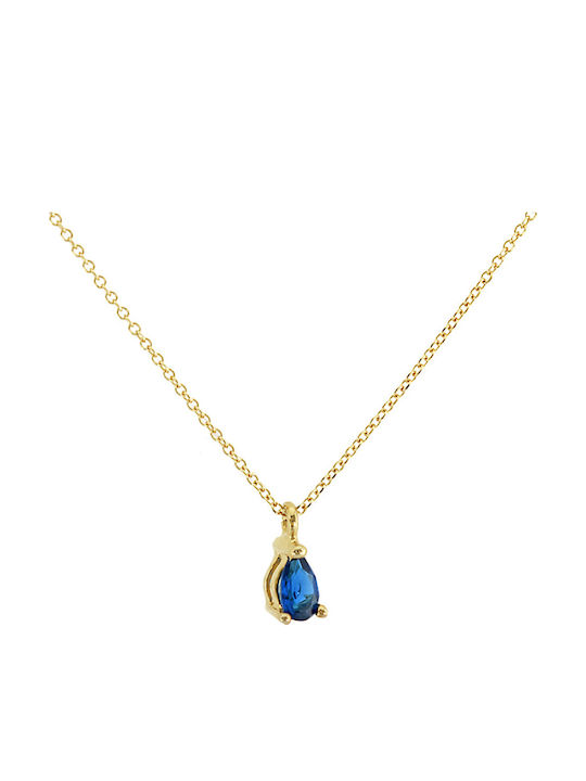 Colier din Aur 14K cu Zirconiu