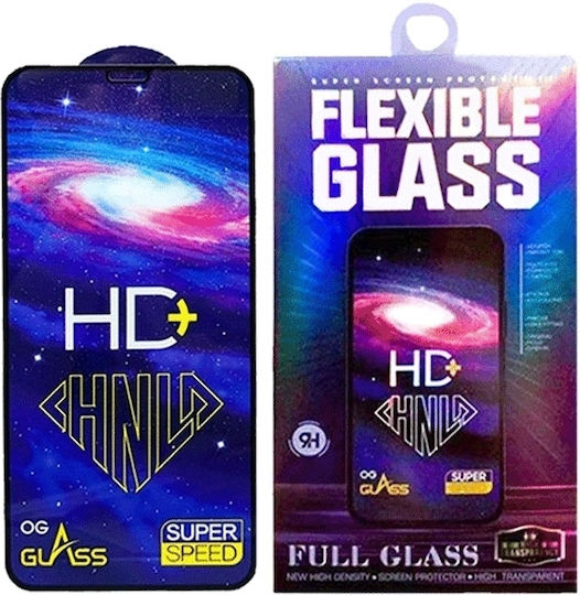 Hd+ Vollflächig gehärtetes Glas Schwarz (Huawei Nova Y90)