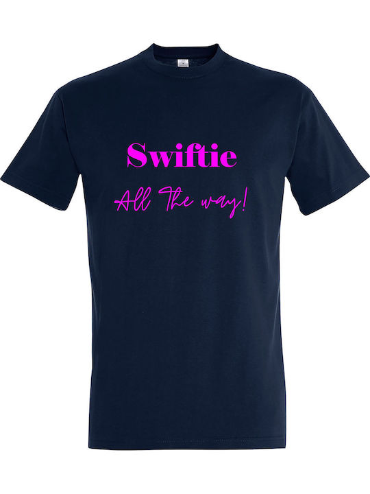 Swiftie All The Way Taylor Swift Fan Tricou Alb...