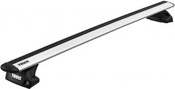 Thule Wing Bar Evo Aluminum Car Roof Bars for Toyota Yaris Silver